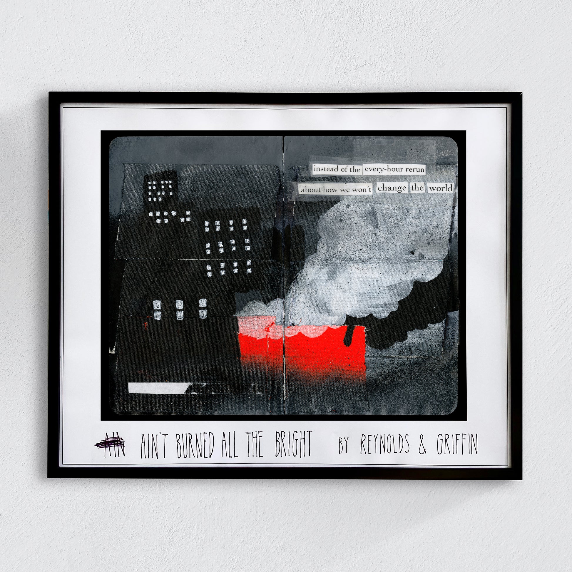 Poster Breath One Spread Three Ain t Burned All The Bright Poster breath one spread three ain t burned all the bright